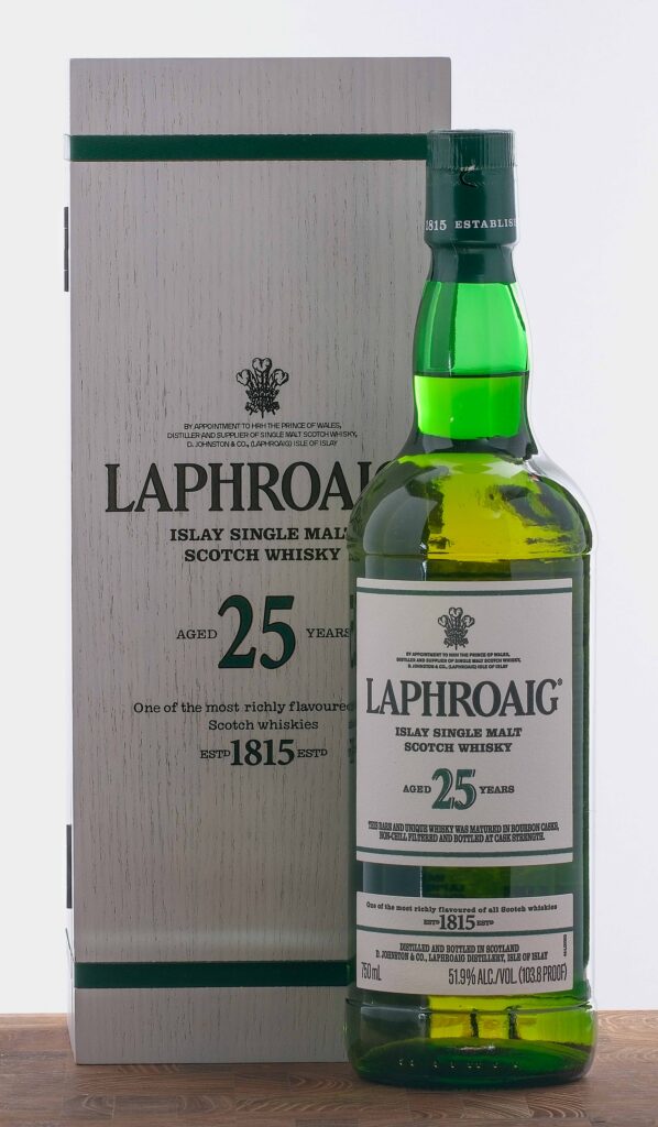 Laphroaig 25 Year Islay Single Malt Scotch