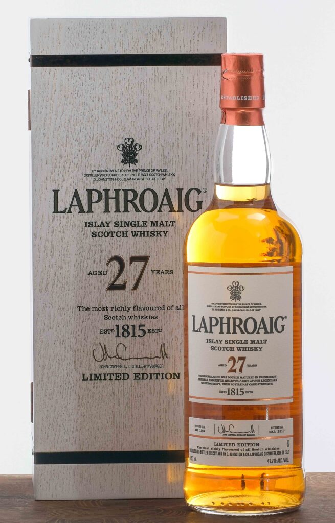 Laphroaig 27 Year Islay Single Malt Scotch