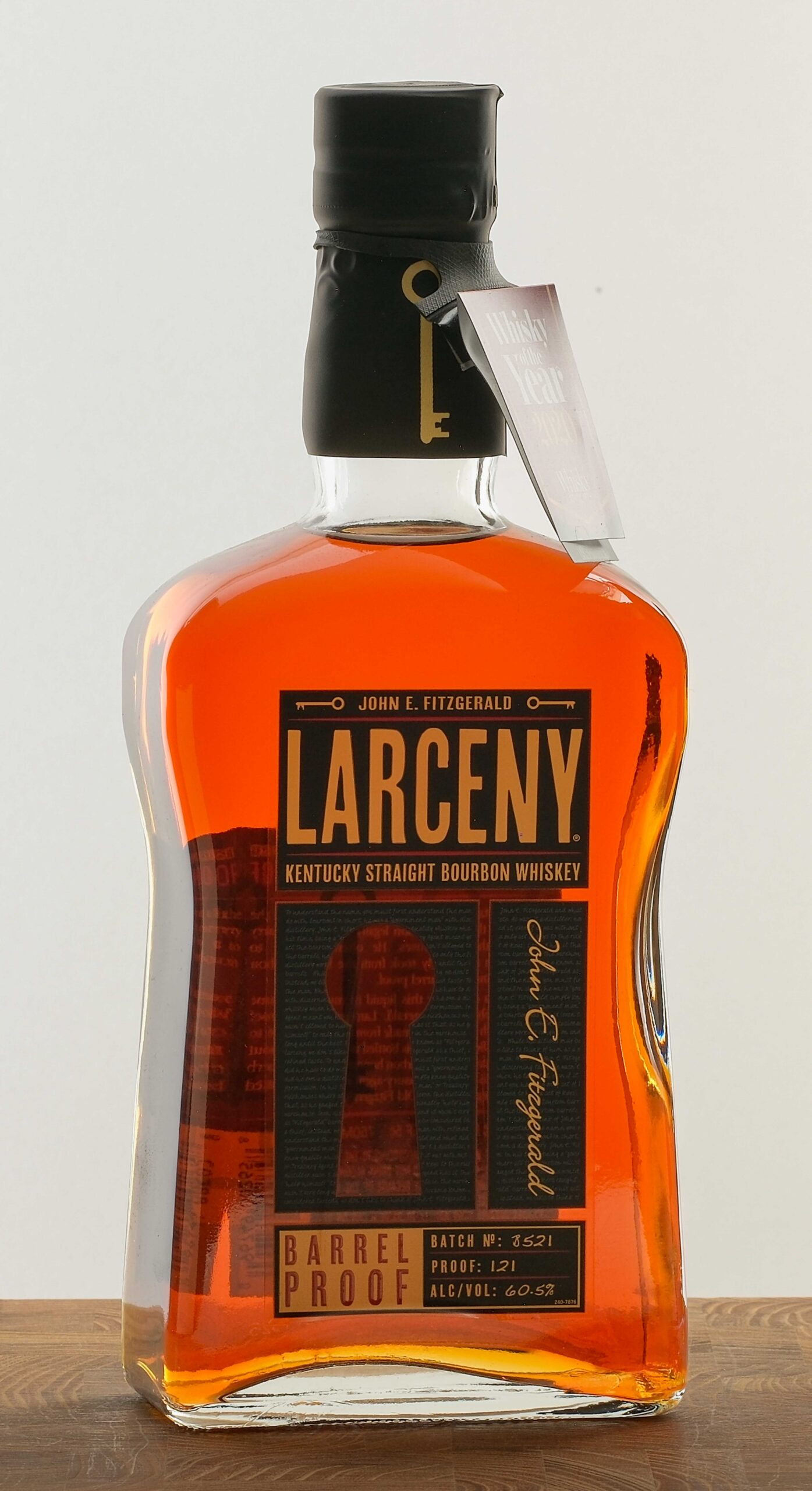 Larceny Barrel Proof Kentucky Bourbon Batch B521