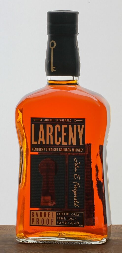 Larceny Barrel Proof Kentucky Bourbon Batch C923