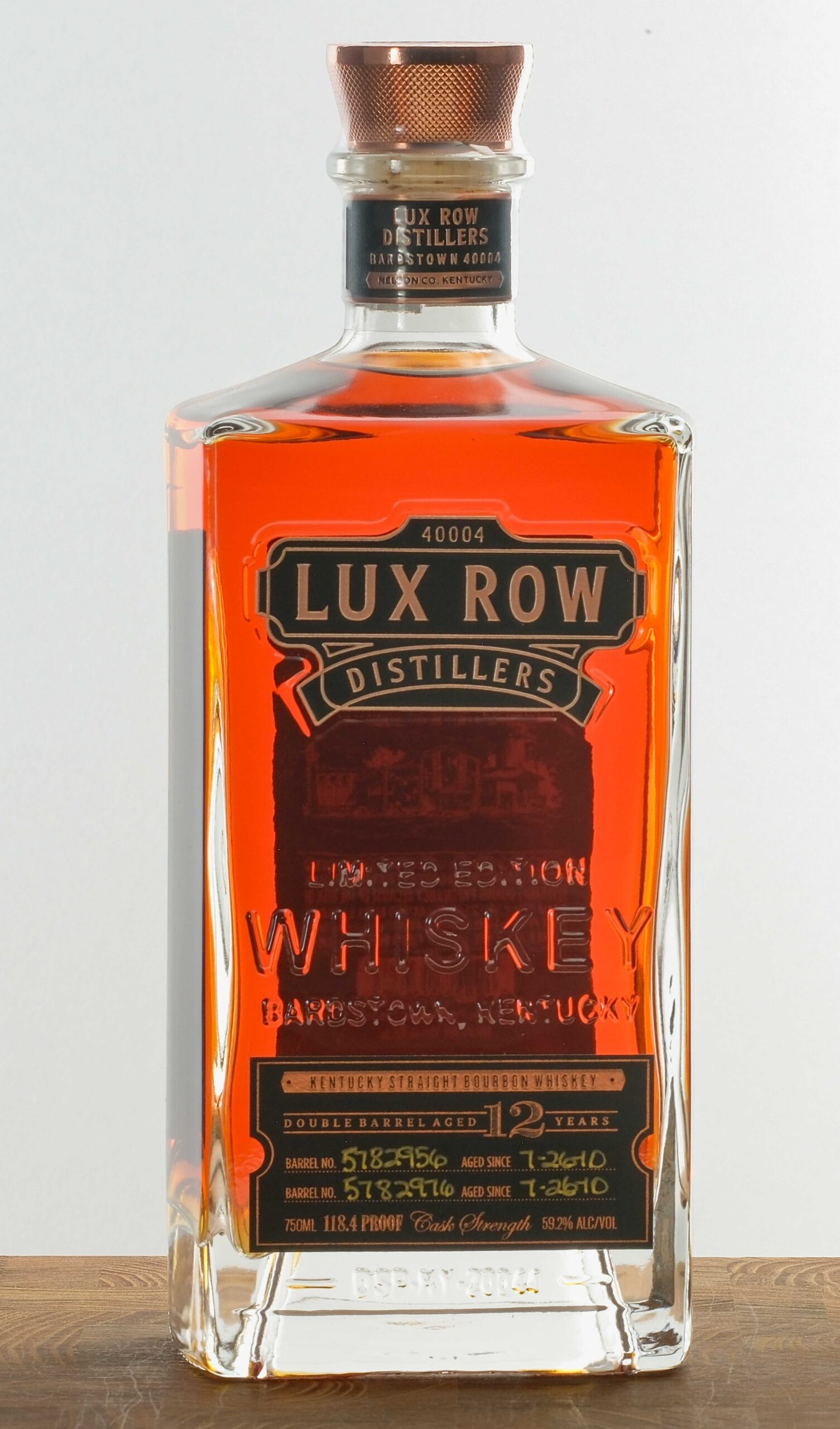 Lux Row Double Barrel 12 Year Cask Strength Bourbon
