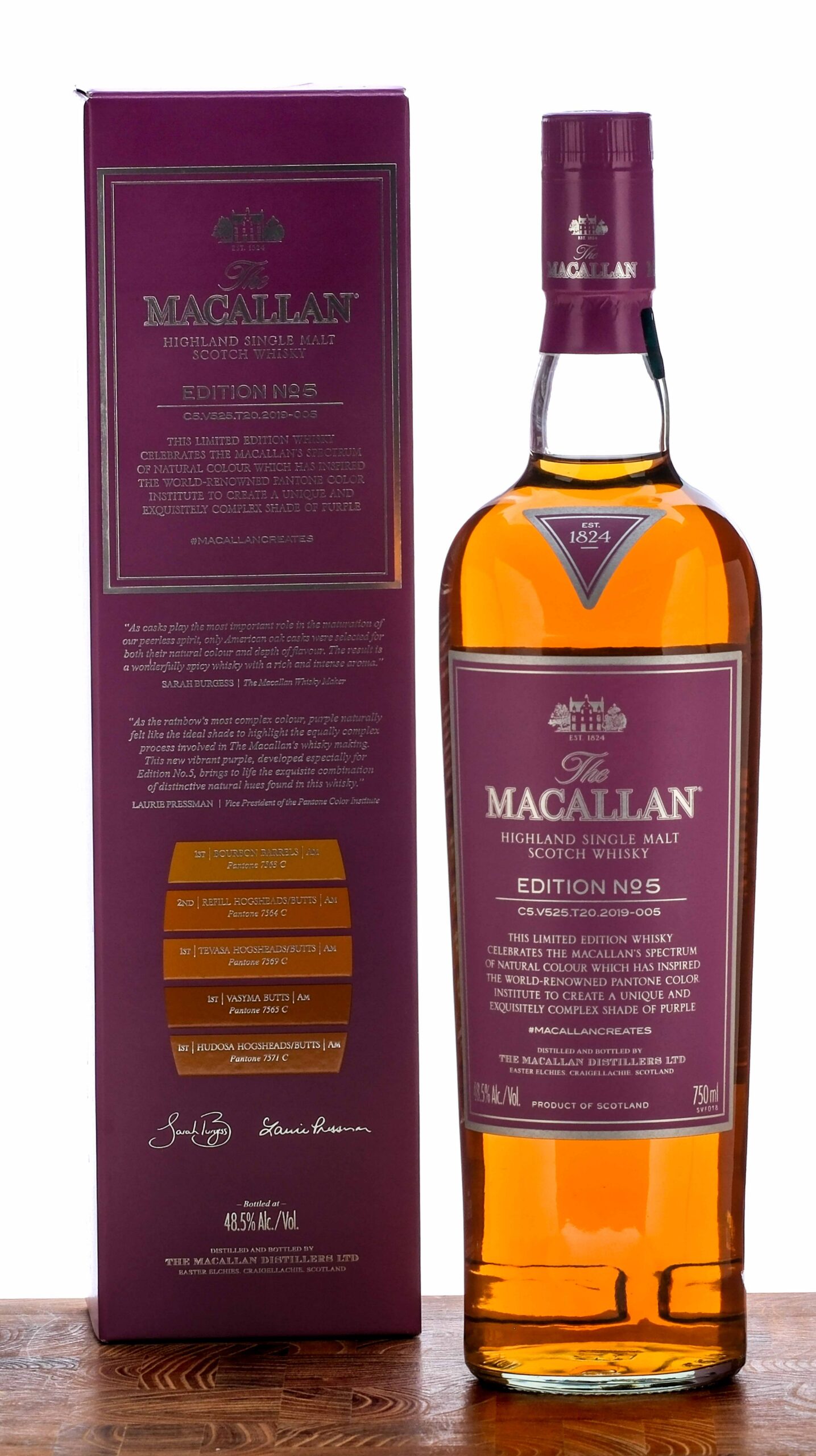 Macallan Edition No 5 Highland Single Malt Scotch Whiskey