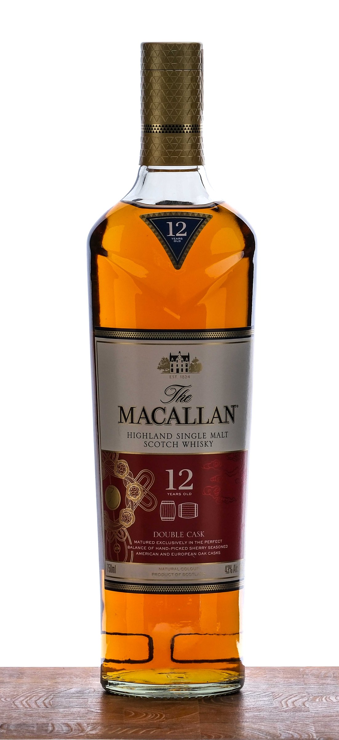 Macallan Highland Single Malt Scotch 12 Year Double Cask