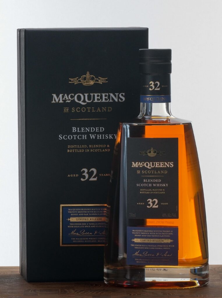 MacQueens 32 Year Blended Scotch Whiskey