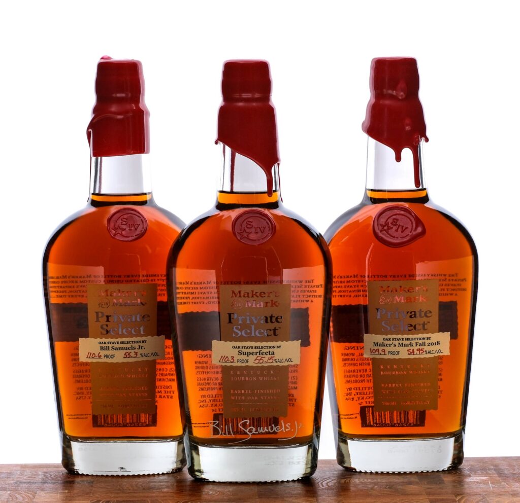 Maker's Mark Private Select Bourbon (3 Bottles)