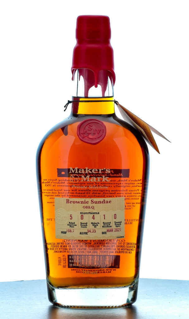 Maker's Mark Private Selection Brownie Sundae OHLQ Straight Bourbon 2021