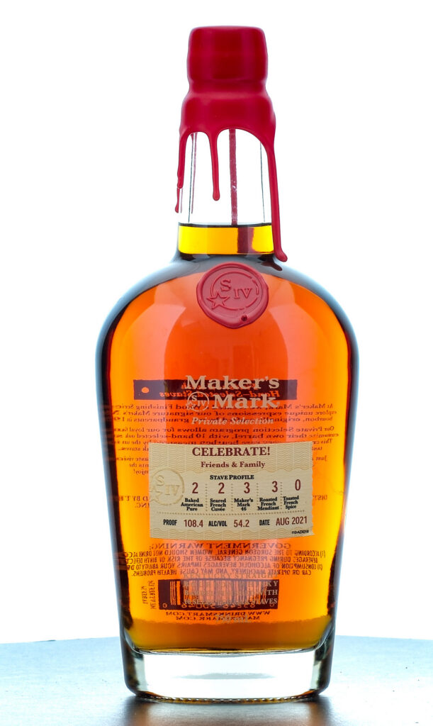 Maker's Mark Private Selection CELEBRATE! Friends & Family Straight Bourbon 2021