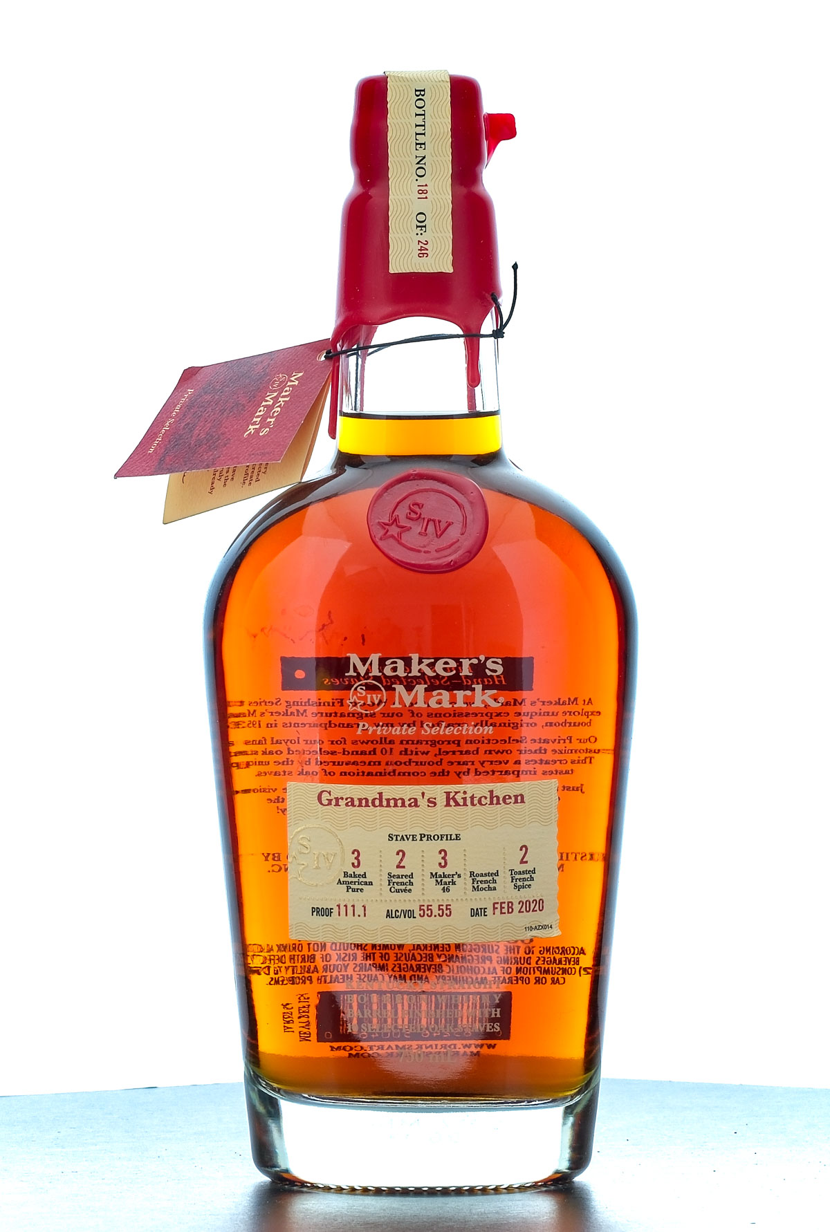 Maker's Mark Private Selection Grandma's Kitchen Straight Bourbon 2020