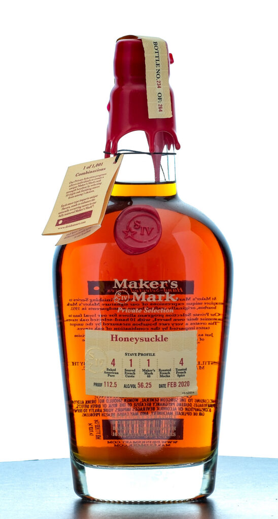 Maker's Mark Private Selection Honeysuckle Straight Bourbon (2020)