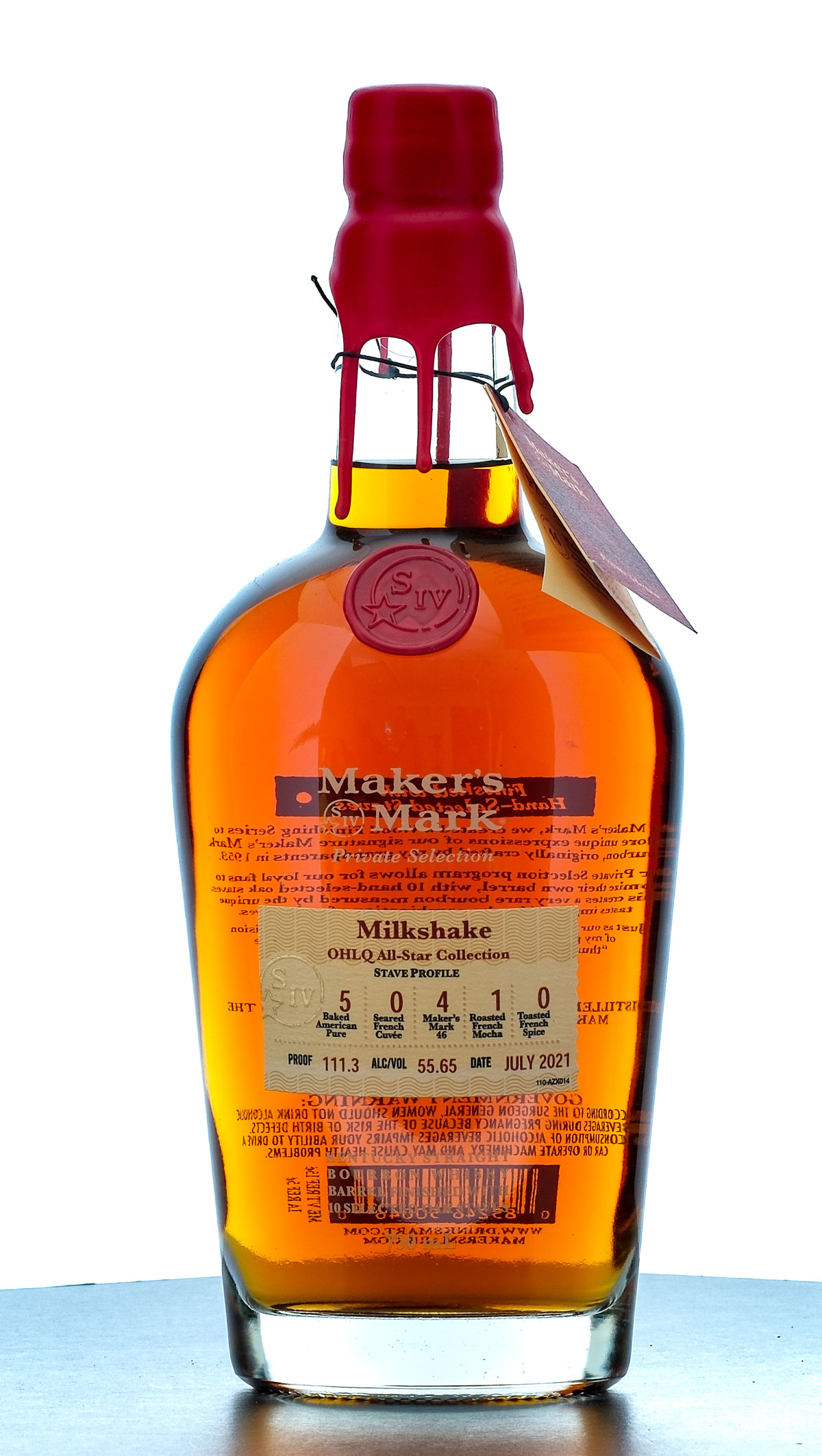 Maker's Mark Private Selection Milkshake OHLQ All-Star Collection Straight Bourbon 2021
