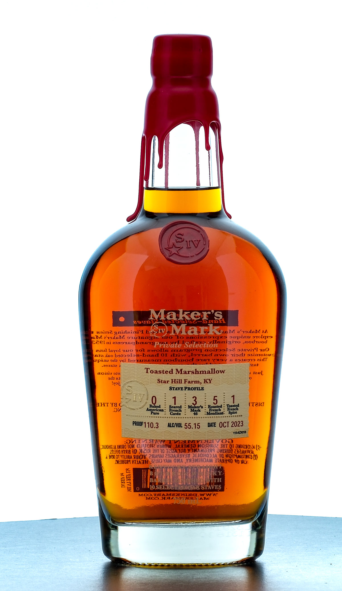 Maker's Mark Private Selection Toasted Marshmallow Star Hill Farm, KY Straight Bourbon (2023)