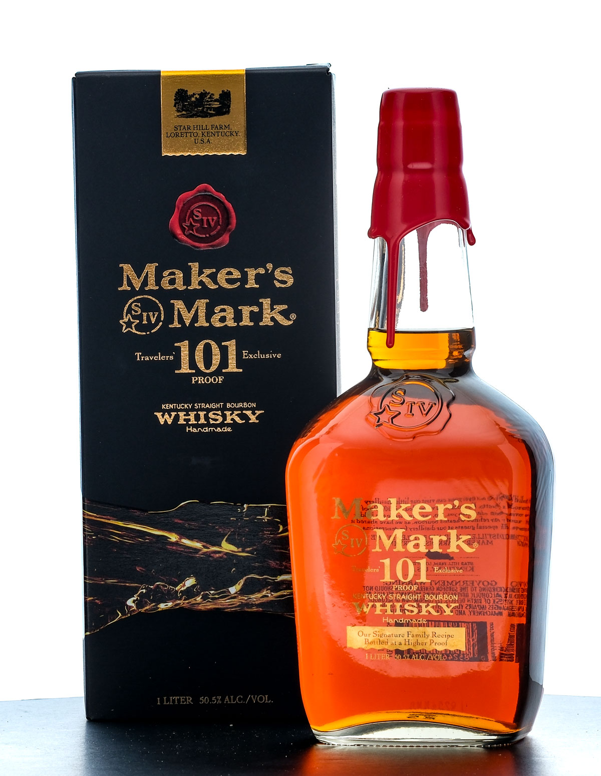 Maker's Mark Traveler's Exclusive 101 Proof Straight Bourbon 1L