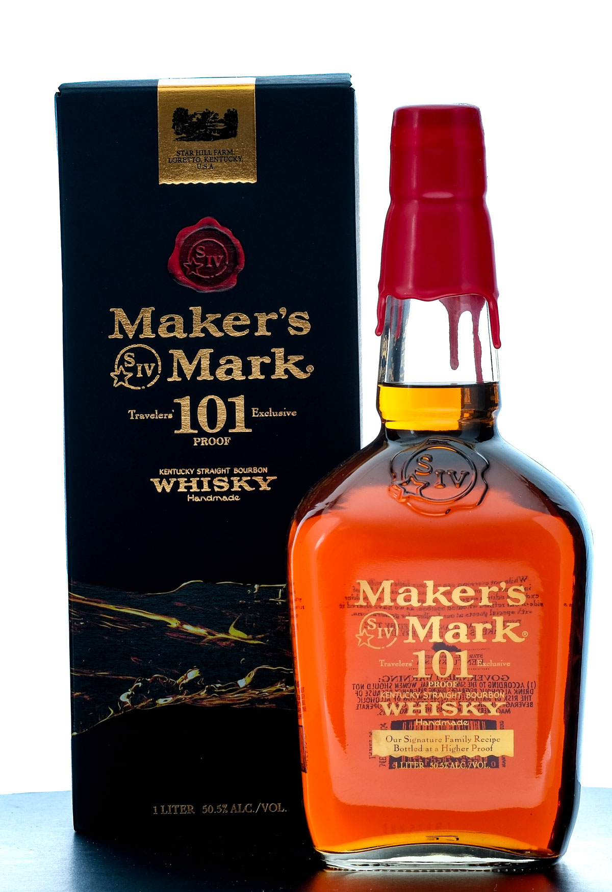 Maker's Mark Traveler's Exclusive 101 Proof Straight Bourbon 1L