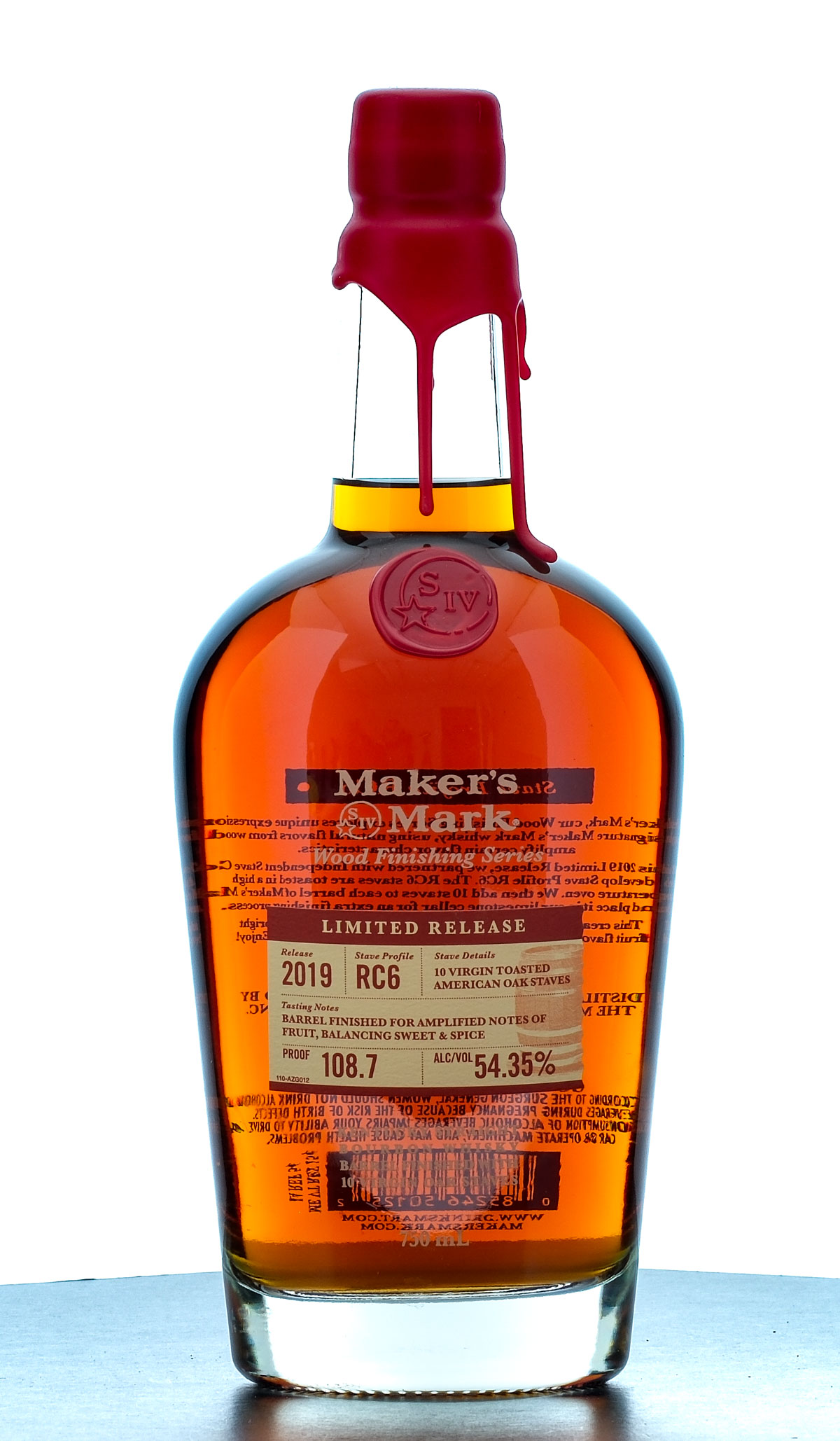Maker's Mark Wood Finishing Series Limited Release RC6 Straight Bourbon 2019
