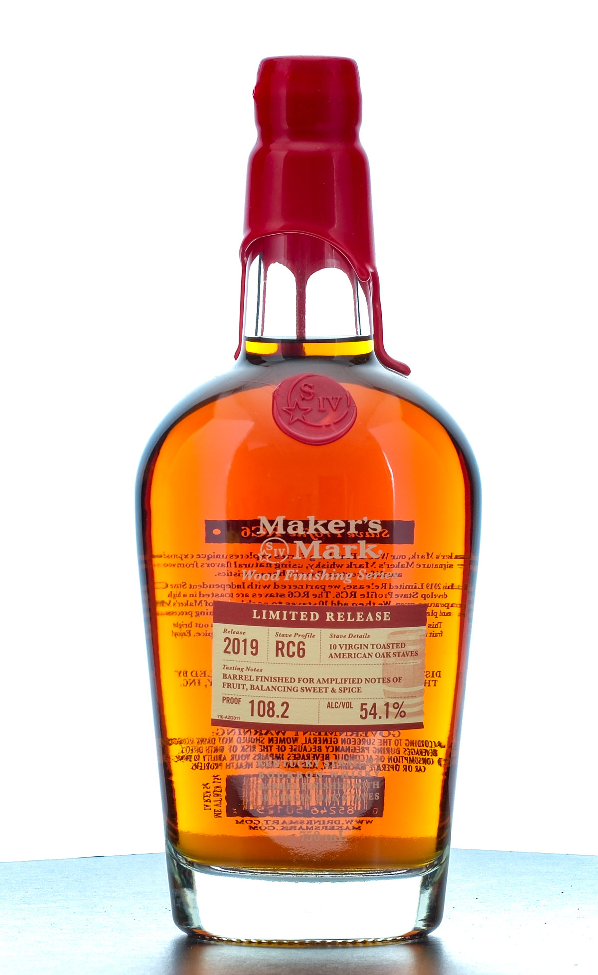 Maker's Mark Wood Finishing Series Limited Release RC6 Straight Bourbon 2019