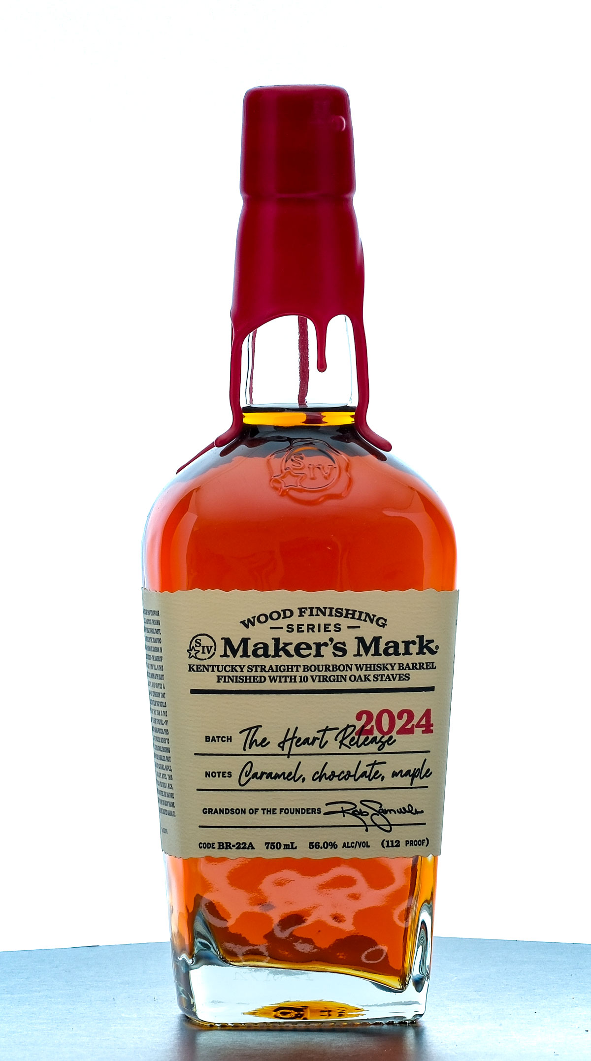 Maker's Mark Wood Finishing Series The Heart Release Straight Bourbon 2024