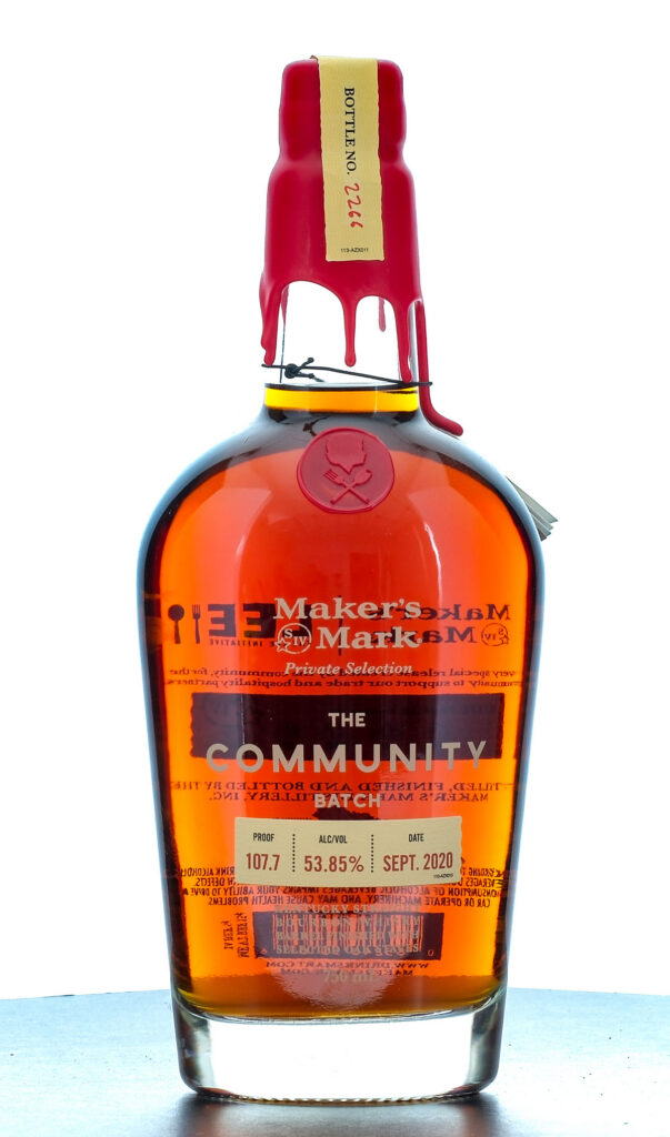 Maker's Mark x The Lee Initiative Private Selection The Community Batch Straight Bourbon 2020