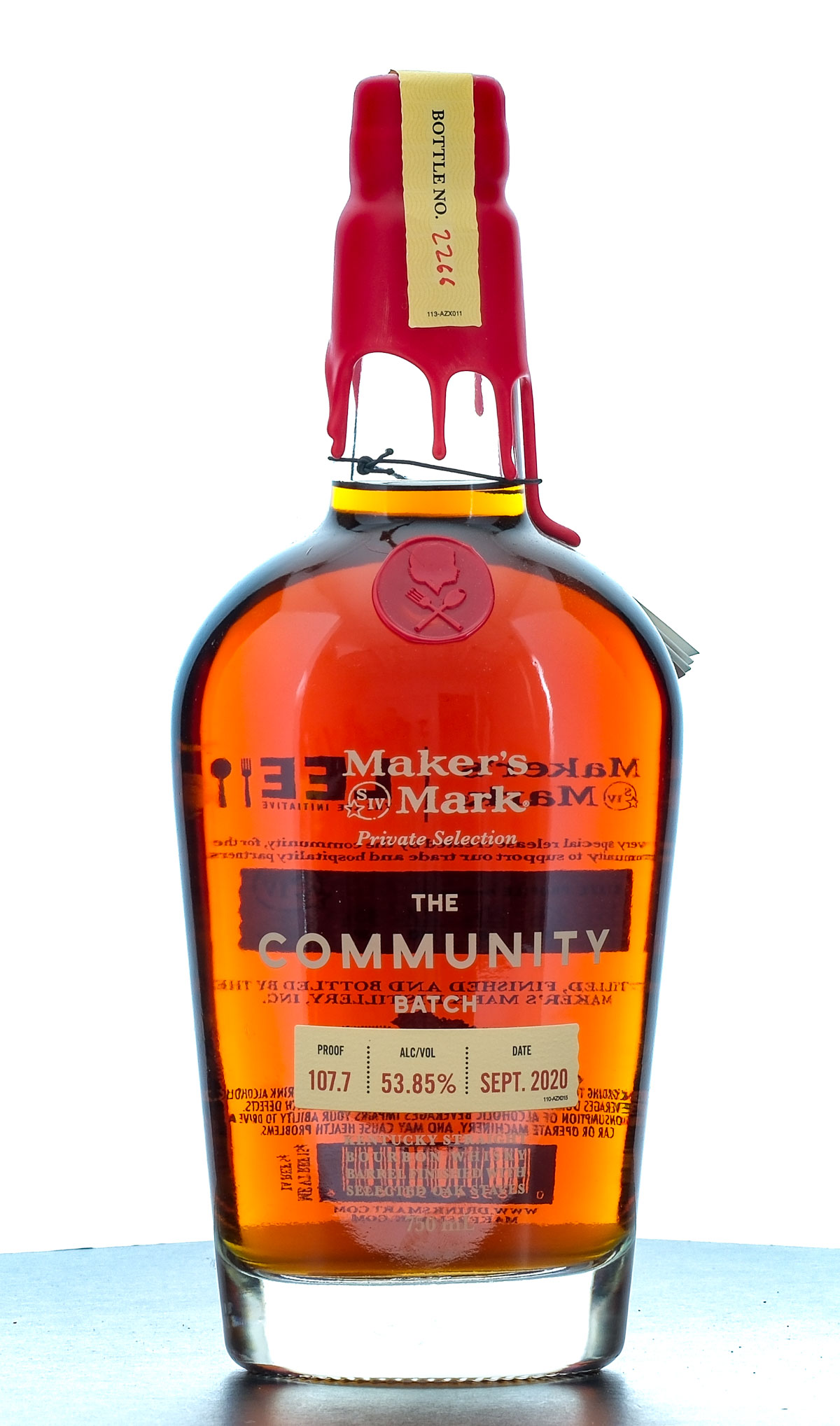 Maker's Mark x The Lee Initiative Private Selection The Community Batch Straight Bourbon 2020