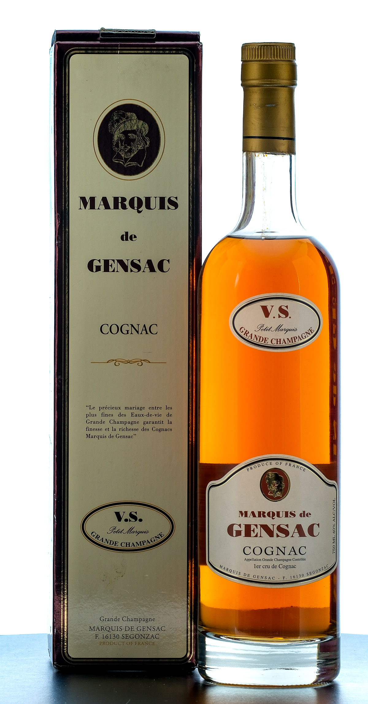Marquis de Gensac V.S. Petit Marquis Grand Champagne Cognac