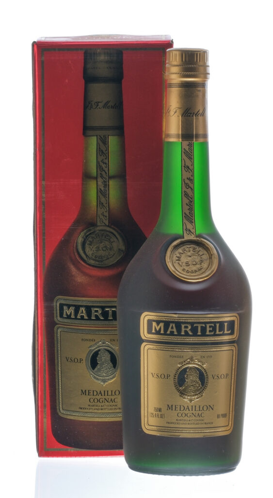Martell Medaillon VSOP/Courvoisier Cognacs