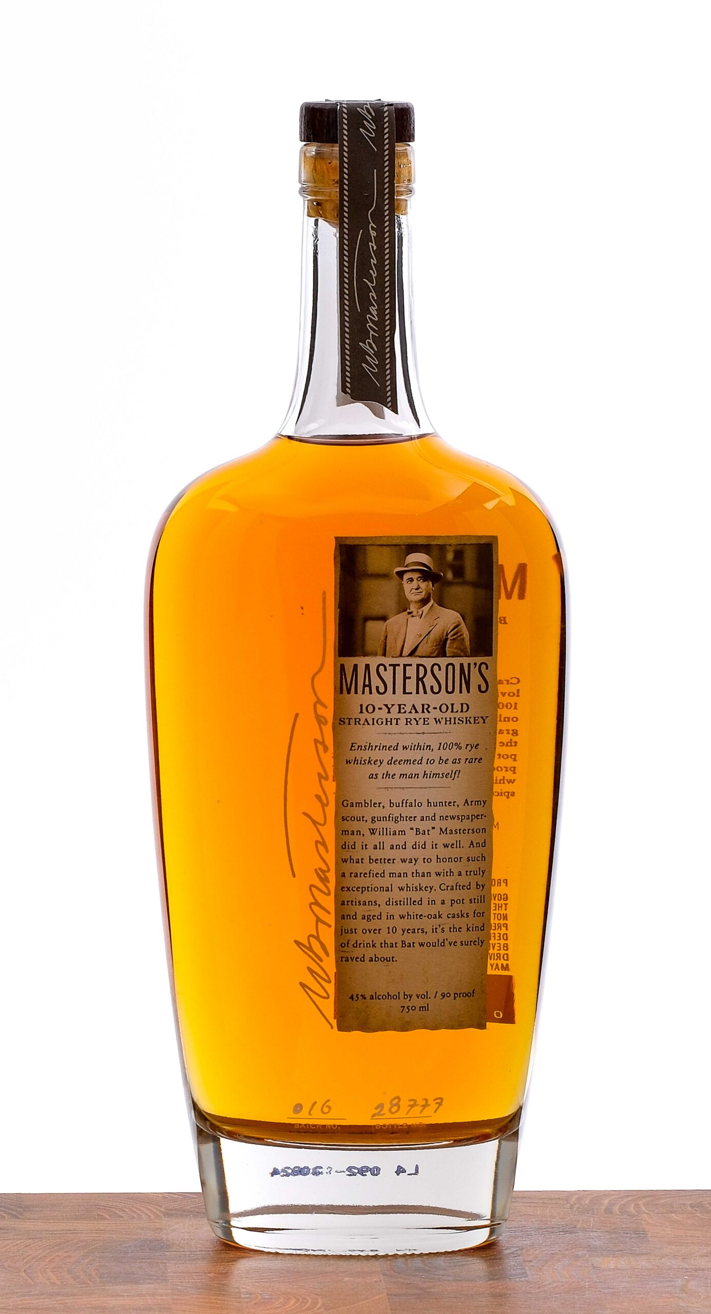 Masterson''s 10 Year Straight Rye Whiskey