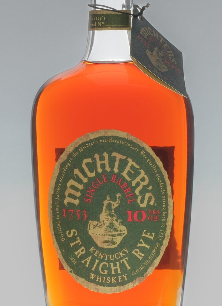 Michter's 10 yr old Single Barrel Rye 2021