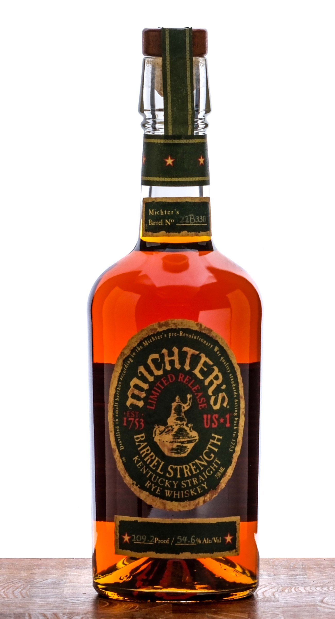 Michter's Barrel Strength Rye 2021