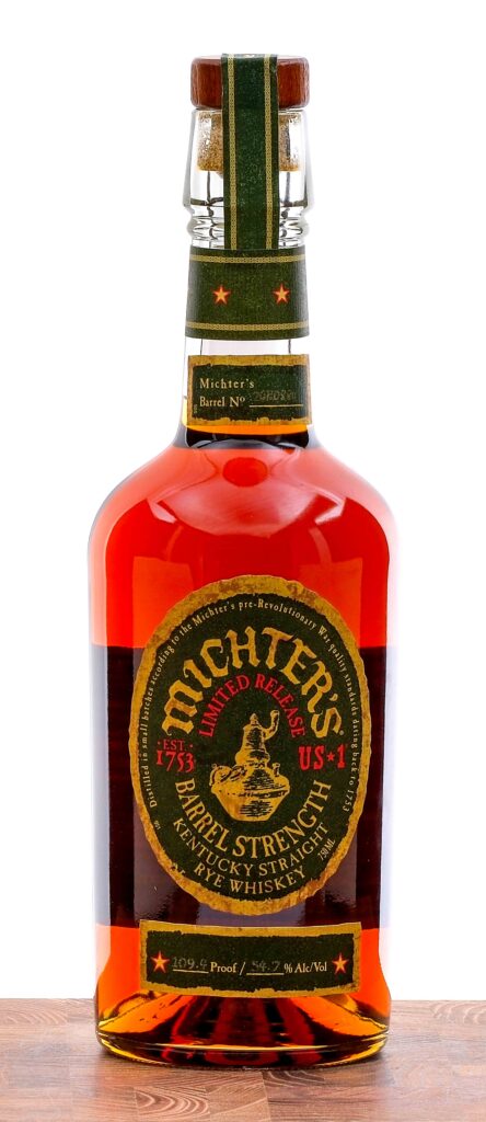Michter's Limited Release Barrel Strength US1 Straight Rye Whiskey 2024