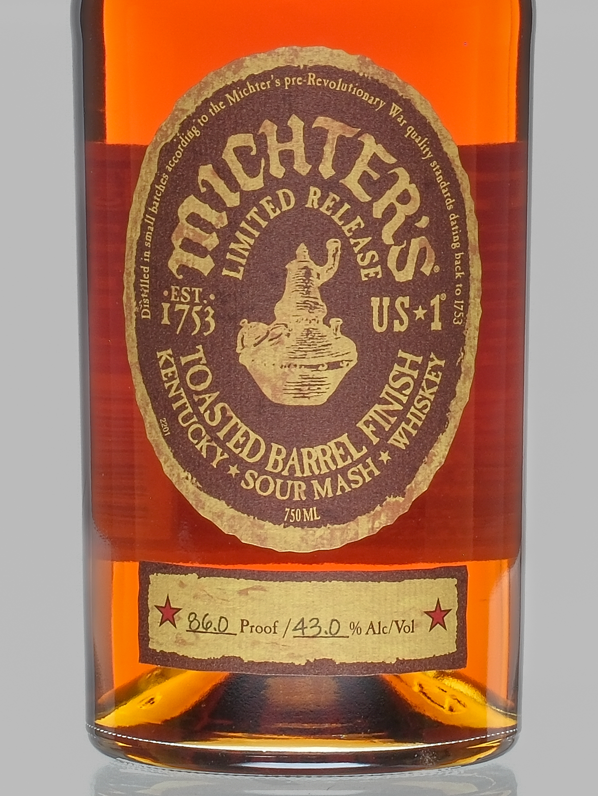 Michter's Toasted Barrel Sour Mash Whiskey 2022