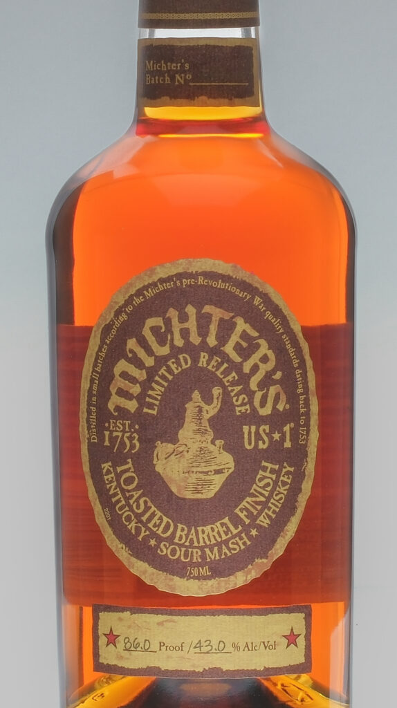 Michter's Toasted Barrel Sour Mash Whiskey 2022