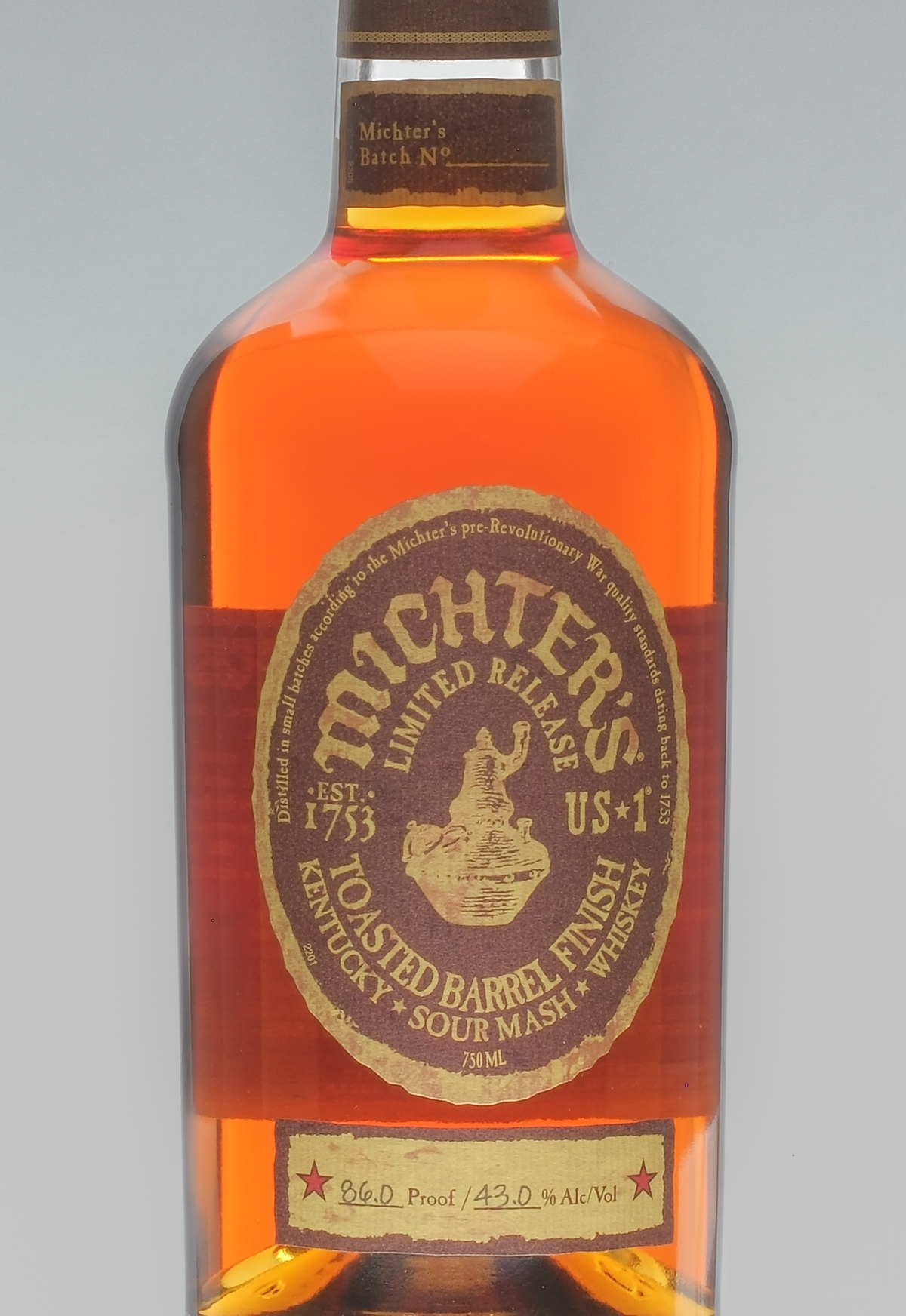 Michter's Toasted Bbl Finish Sour Mash 2022
