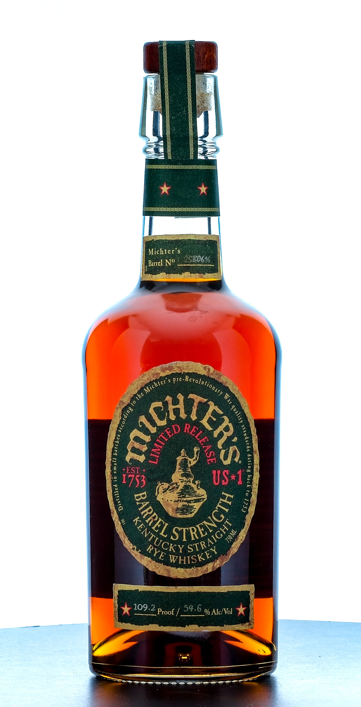 Michter's US-1 Limited Release Barrel Strength Straight Rye 2025