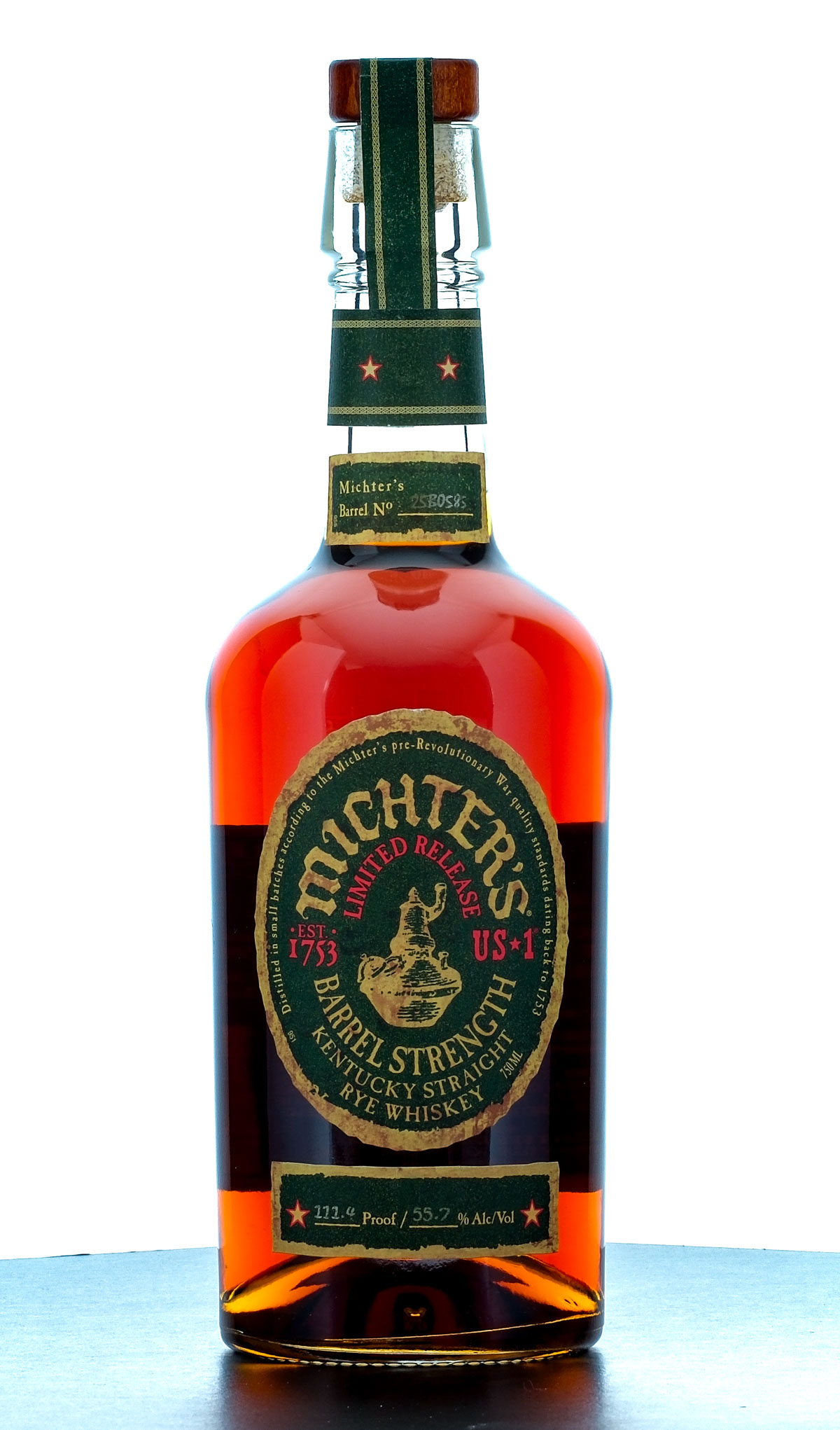 Michter's US-1 Limited Release Barrel Strength Straight Rye (2025)