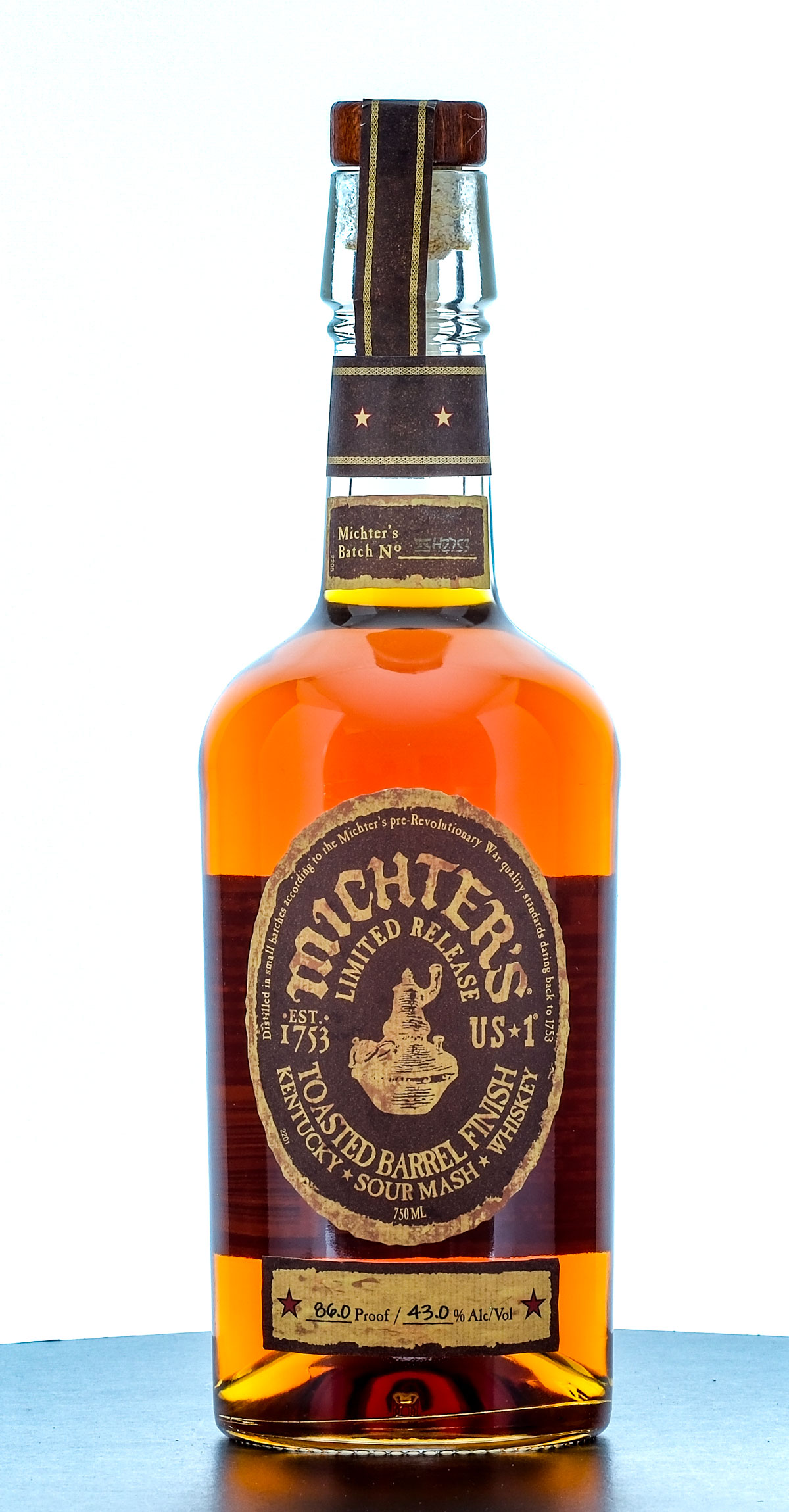 Michter's US-1 Limited Release Toasted Barrel Finish Sour Mash Whiskey 2025