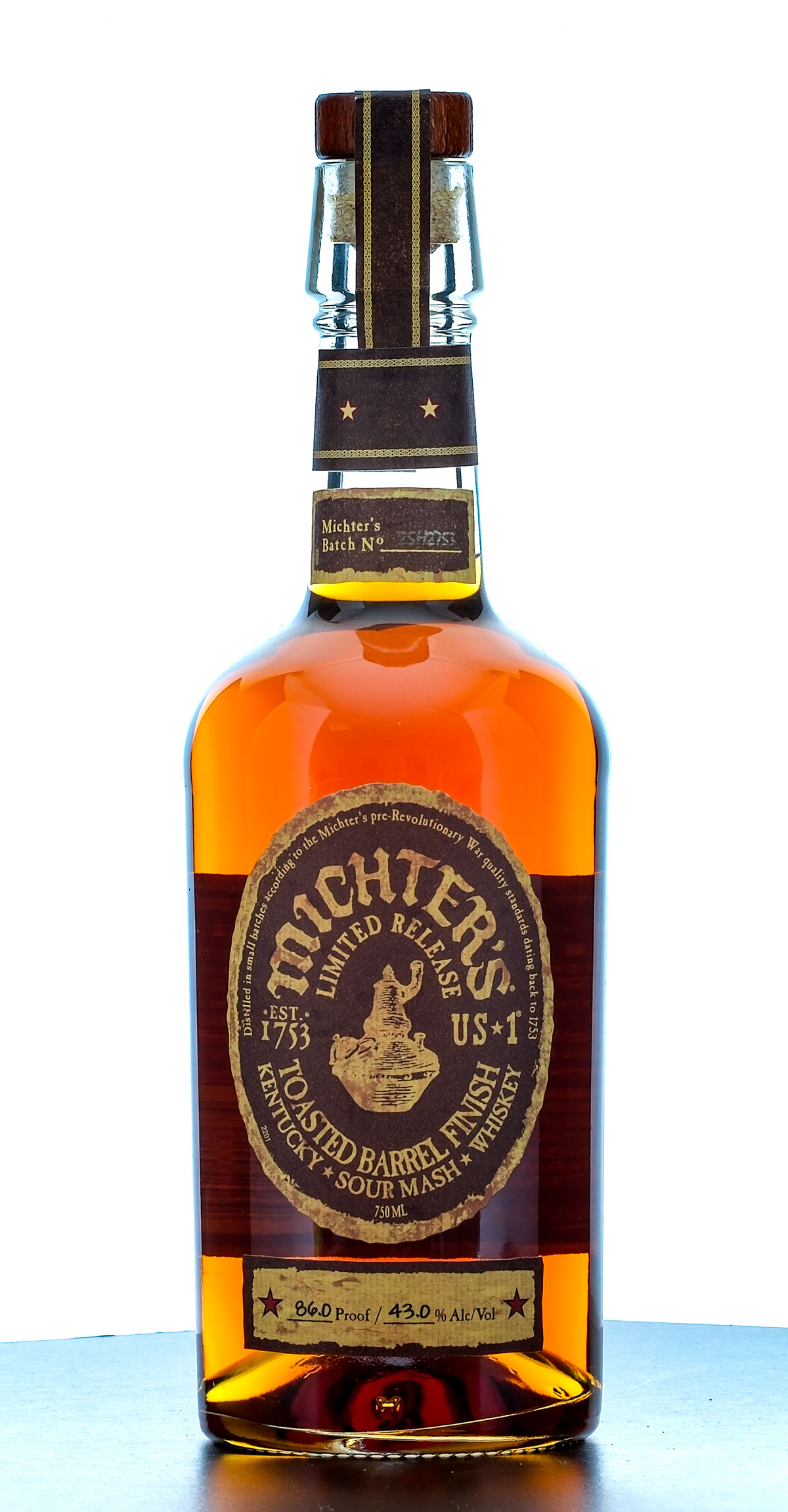 Michter's US-1 Limited Release Toasted Barrel Finish Sour Mash Whiskey 2025