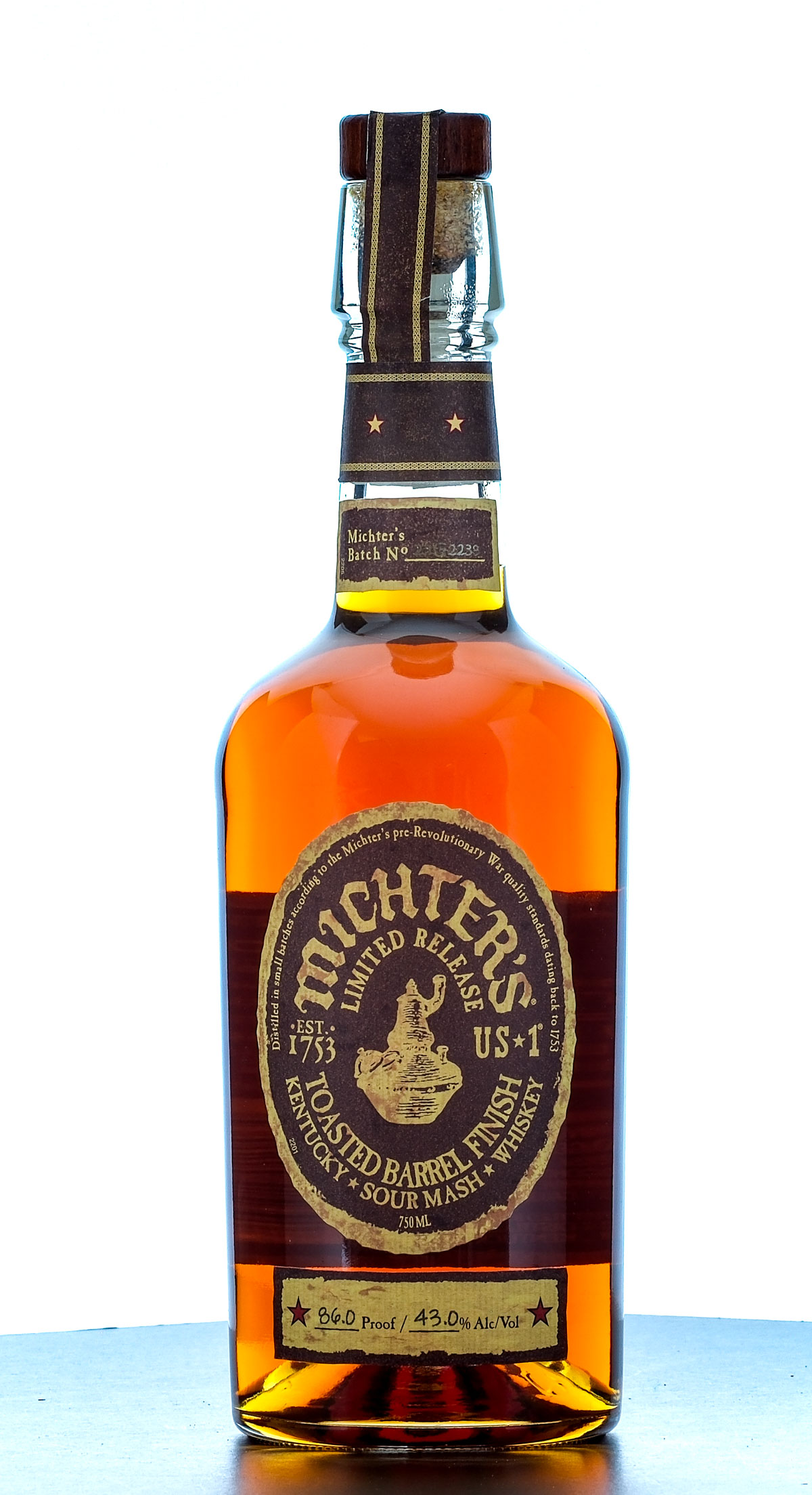 Michter's US-1 Toasted Barrel Finish Sour Mash Whiskey 2022