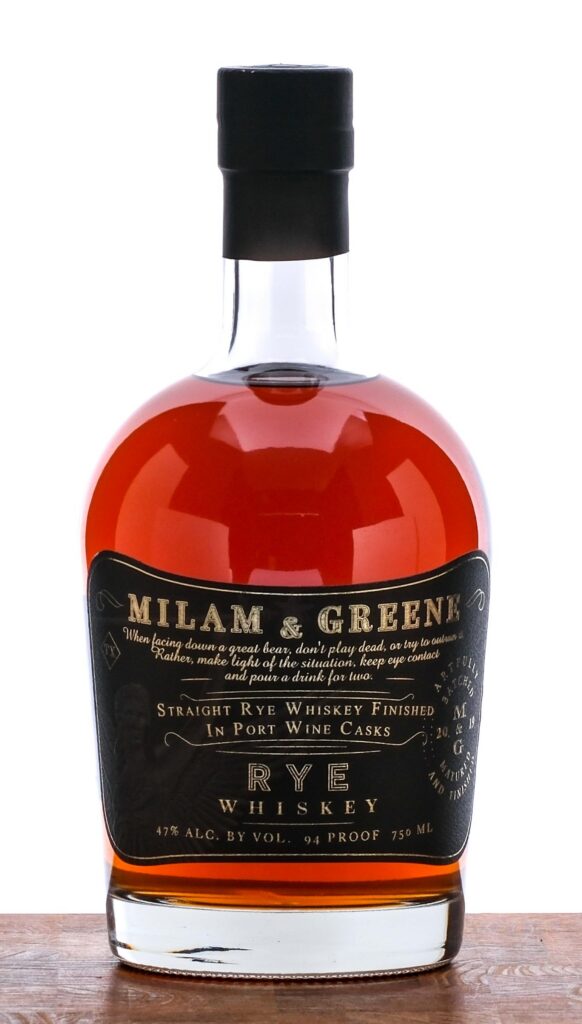 Milam & Greene Rye
