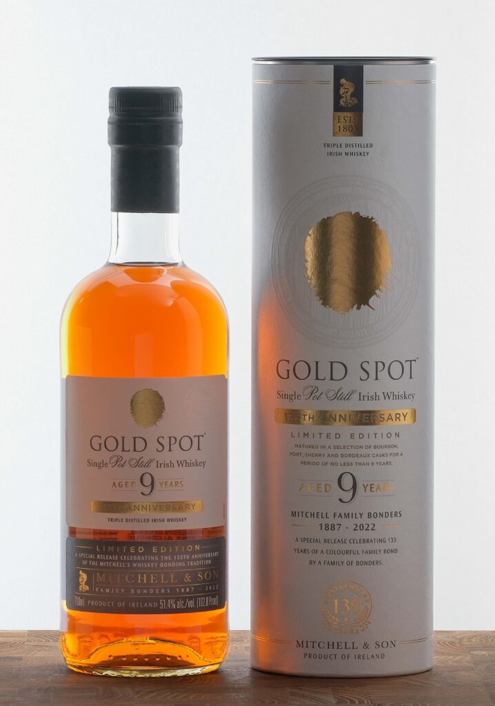 Mitchell & Son 9 Year Gold Spot Single Pot Still Irish Whiskey