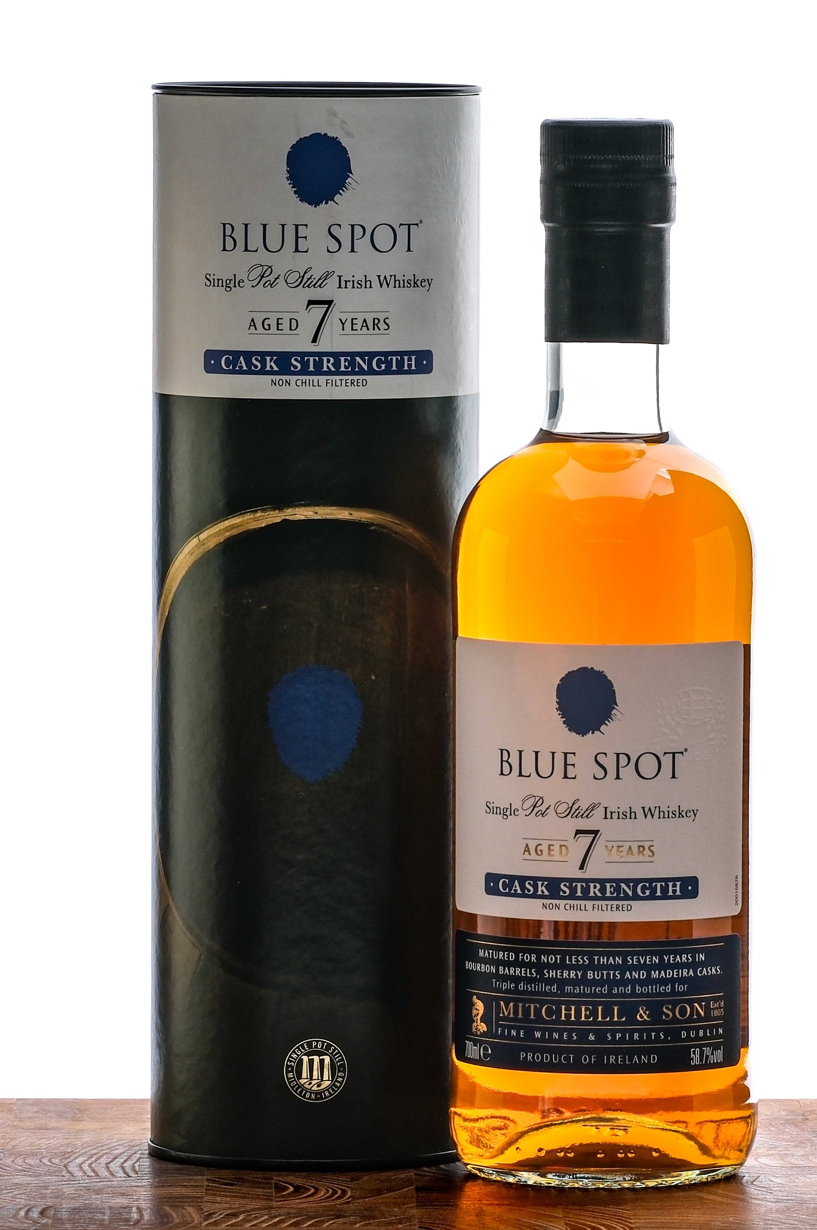 Mitchell & Son Blue Spot 7 Year Cask Strength Single Pot Still Irish Whiskey 2020