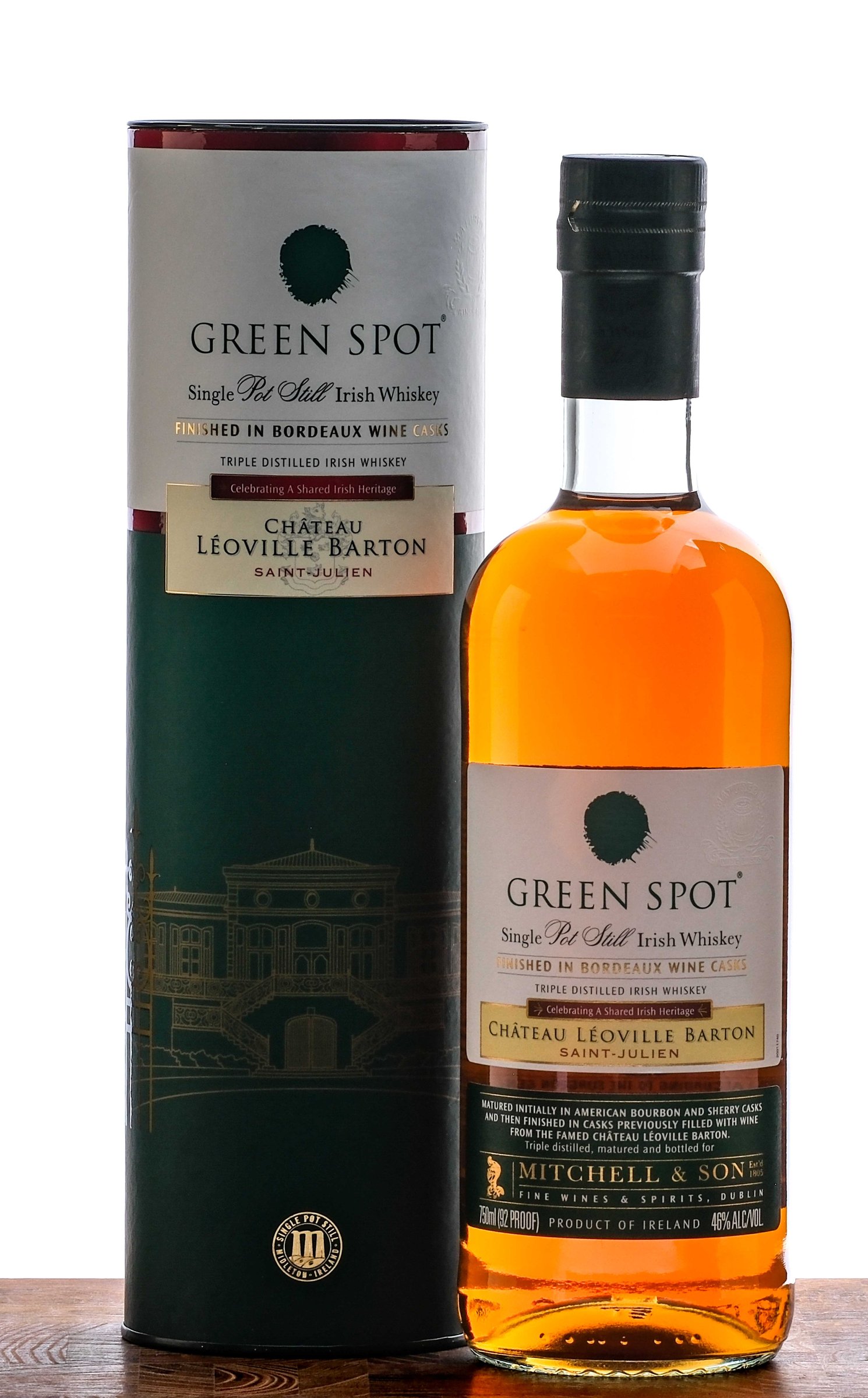 Mitchell & Son Green Spot Chateau Leoville Barton Single Pot Still Irish Whiskey 2020