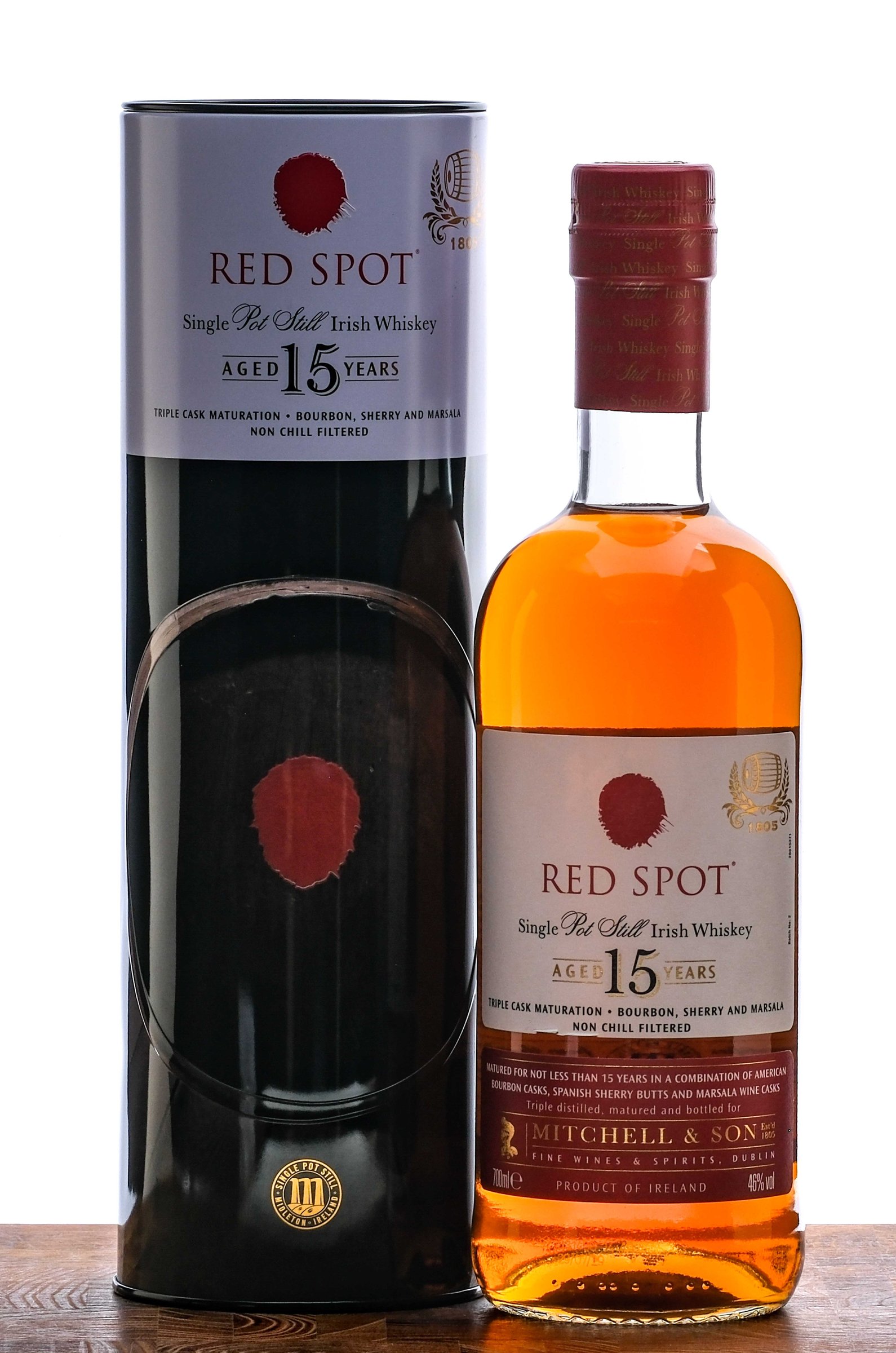 Mitchell & Son Red Spot 15 Year Single Pot Still Irish Whiskey 2019