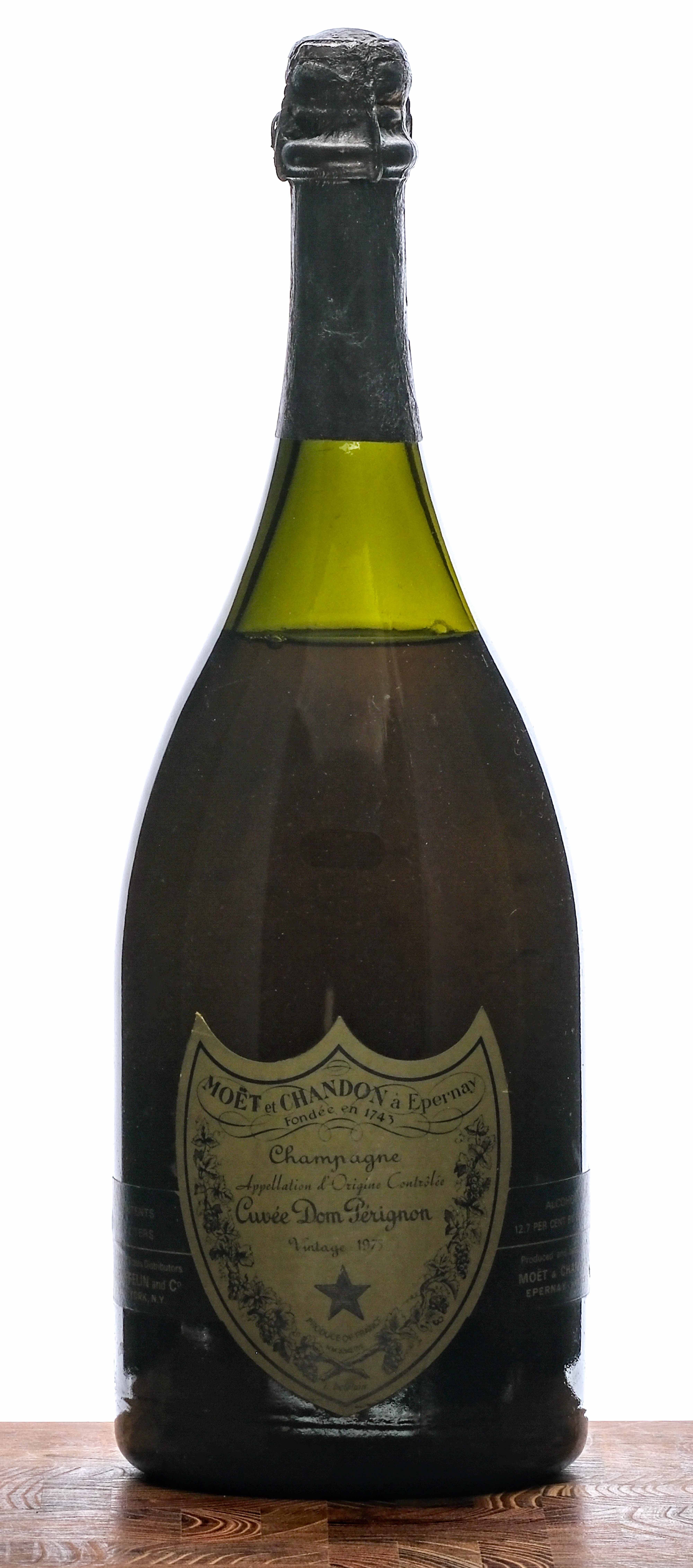 Moet et Chandon Dom Perignon Champagne 1975