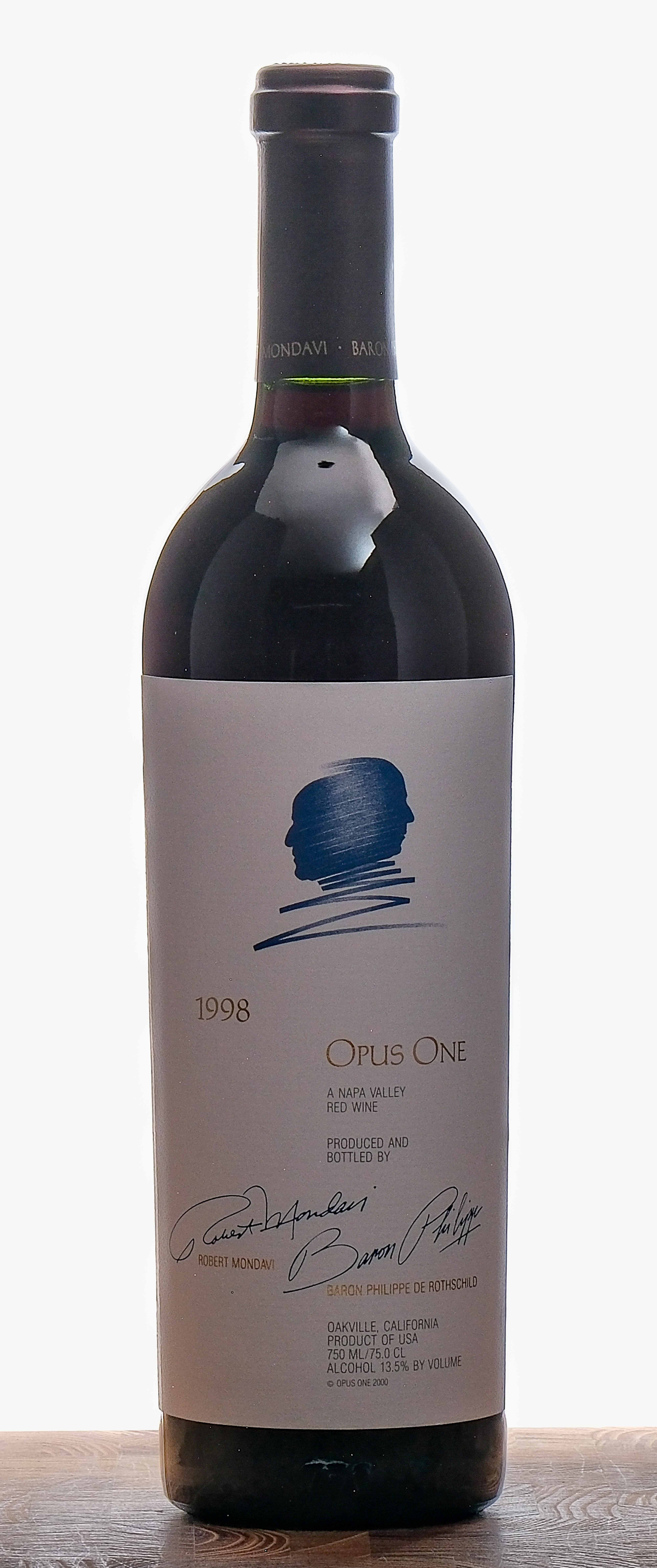 Mondavi/Rothschild Opus One 20th Vintage Red Wine 1998
