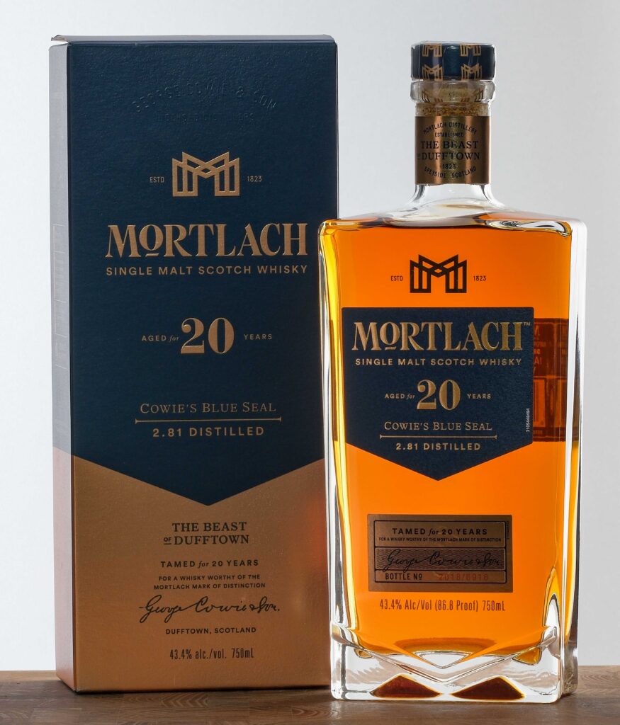 Mortlach 20 Year Cowie's Blue Seal Single Malt Scotch