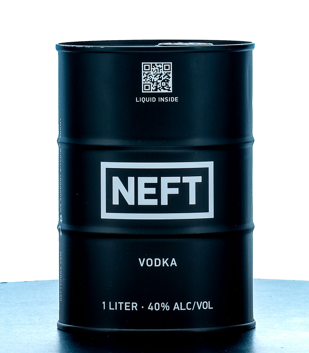 Neft Vodka Black Oil Drum 1L