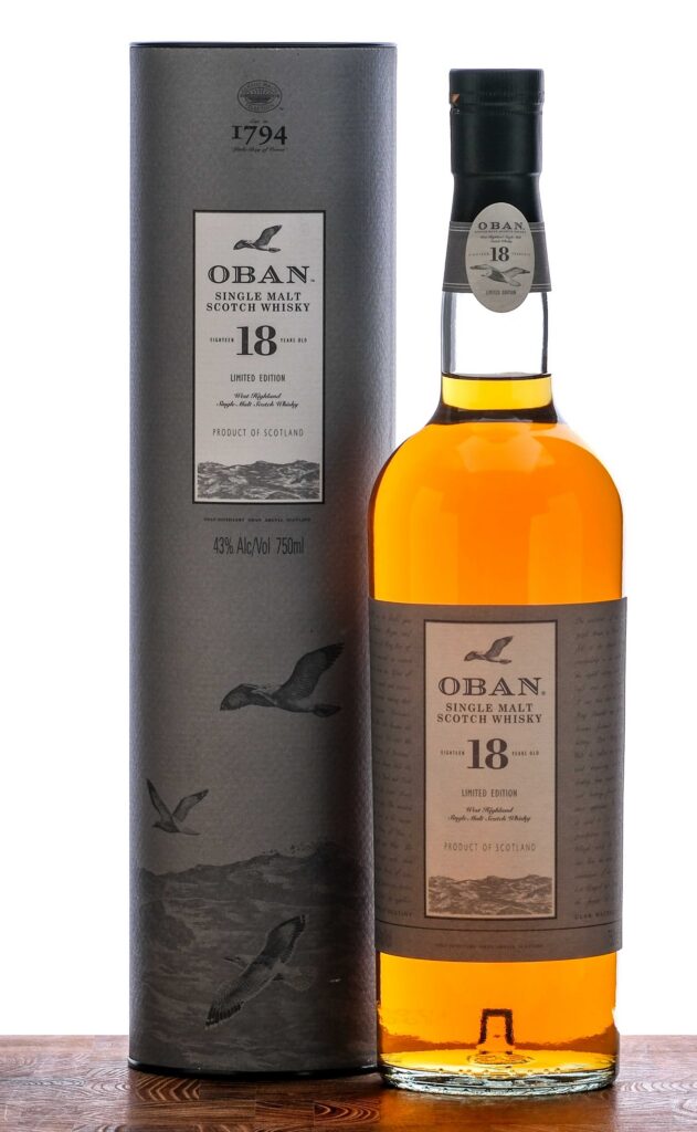 Oban 18 Year West Highland Single Malt Scotch