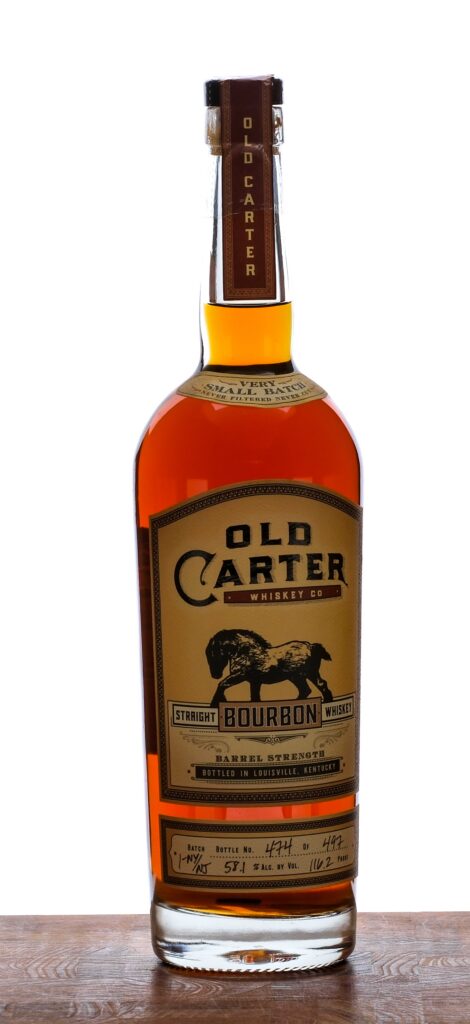 Old Carter NY/NJ Batch 1 Barrel Strength Straight Bourbon