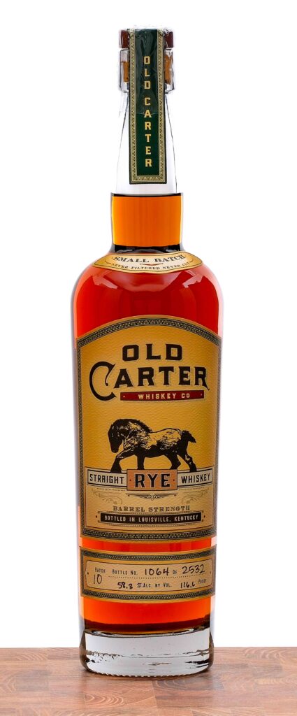 Old Carter Small Batch Barrel Strength Straight Rye