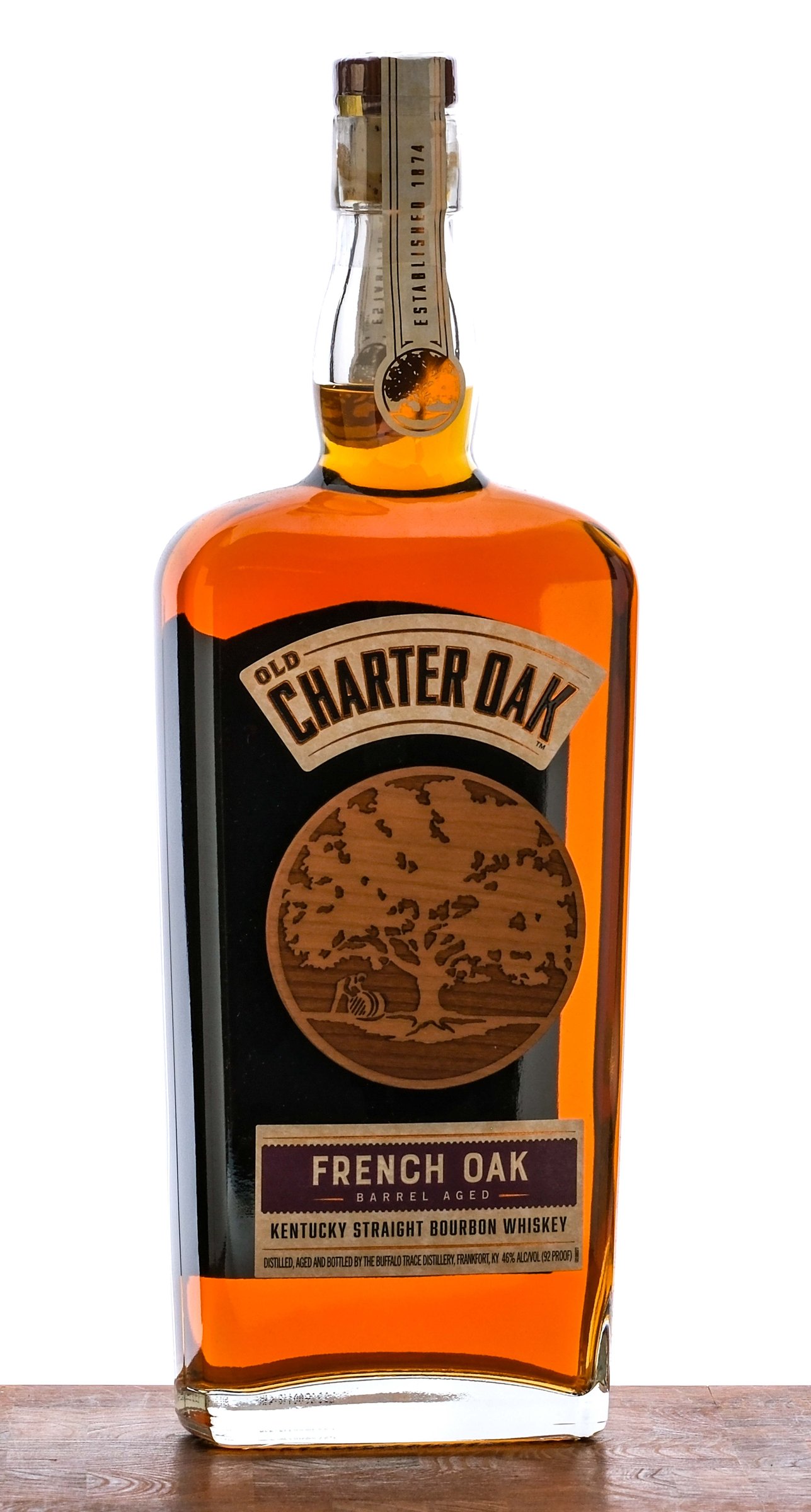 Old Charter Oak French Oak Bbl Aged Straight Bourbon 2022