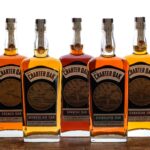Old Charter Oak Mongolian, French, Chinkapin, Canadian, Spanish Oak Straight Bourbon Whiskey Group (5 Bottles)